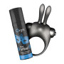 Kit intimo con lubrificante formicolante e anello in silicone vibrante orgie