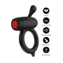 Anello fallico in silicone multivelocità stimola il clitoride hidden desire