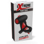 Anello fallico vibrante stimolatore per testicoli e pene ricaricabile hidden desire