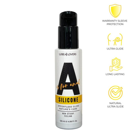 Lubrificante intimo stimolante anale gel al silicone lunga durata