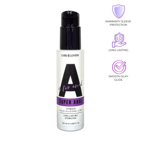 Lubrificante intimo anale ibrido silky glide lube4lovers 120 ml