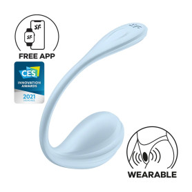 copy of Vibratore indossabile in silicone stimolatore clitoride con app satisfyer