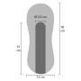 Masturbatore per pene bocca realistica vibrante hidden desire