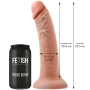 Strap on imbragatura con dildo e bullet vibrante con orologio warchme size L fetish submissive