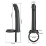 Pene indossabile stimolatore vaginale anale in silicone pretty love