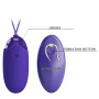 Ovetto vibrante stimolatore vaginale in silicone con telecomando baile