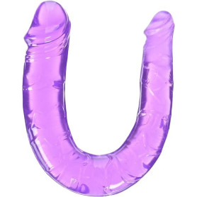 Doppio dildo stimolatore vaginale anale doppio dong baile