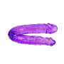 Doppio dildo stimolatore vaginale anale doppio dong baile