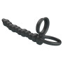 Dildo strap-on con anelli fallici in silicone stimolatore doppio baile