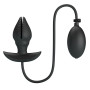 Vibratore anale in silicone ricaricabile con pompa baile
