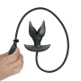 Vibratore anale in silicone ricaricabile con pompa baile
