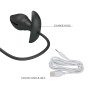 Vibratore anale in silicone ricaricabile con pompa baile