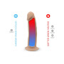 Fallo vibrante ultra realistico con ventosa stimolatore vaginale con telecomando silexd