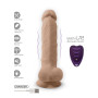Dildo in silicone con testicoli super realistico con telecomando silexd
