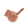 Masturbatore realistico busto maschile con fallo xxl hidden desire