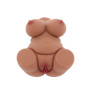 Masturbatore realistico busto femminile big con ano e vagina penetrabile hidden desire