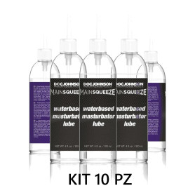 Lubrificante intimo a base d'acqua set 10 pz 100 ml doc johnson