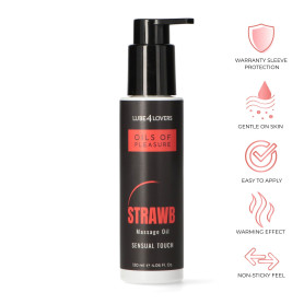copy of Olio erotico da massaggio gusto cioccolato effetto caldo 120 ml lube4lovers
