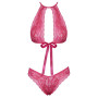 Completo sexy donna in pizzo lingerie seducente kissable