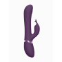 Vibratore rabbit in silicone con testine intercambiabili stimolatore vaginale vive