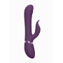 Vibratore rabbit in silicone con testine intercambiabili stimolatore vaginale vive