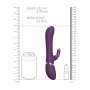 Vibratore rabbit in silicone con testine intercambiabili stimolatore vaginale vive