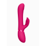 Vibratore rabbit stimolatore clitoride in silicone con 4 testine incluse Vive