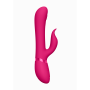 Vibratore rabbit stimolatore clitoride in silicone con 4 testine incluse Vive