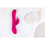 Vibratore rabbit stimolatore clitoride in silicone con 4 testine incluse Vive