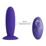 Vibratore anale in silicone con telecomando pretty love