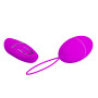 Ovetto vibrante in silicone sextoys con telecomando joanne pretty love