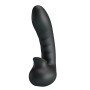 Vibratore doppia stimolazione clitoride vaginale in silicone ricaricabile pretty love
