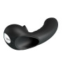 Vibratore doppia stimolazione clitoride vaginale in silicone ricaricabile pretty love