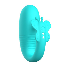 vibratore indossabile in silicone con telecomando sextoys per coppie pretty love