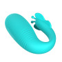 vibratore indossabile in silicone con telecomando sextoys per coppie pretty love