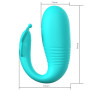 vibratore indossabile in silicone con telecomando sextoys per coppie pretty love