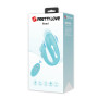 vibratore indossabile in silicone con telecomando sextoys per coppie pretty love