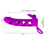 Guaina prolunga per pene vibrante in silicone stimolatore per coppie pretty love
