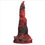 Dildo monster vibrante in silicone stimolatore anale vaginale doppio lovetoy