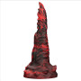 Dildo monster vibrante in silicone stimolatore anale vaginale doppio lovetoy
