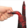 Dildo monster vibrante in silicone stimolatore anale vaginale doppio lovetoy