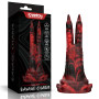 Dildo monster vibrante in silicone stimolatore anale vaginale doppio lovetoy