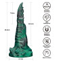 copy of Dildo monster vibrante in silicone stimolatore anale vaginale doppio lovetoy