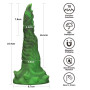 copy of Dildo monster vibrante in silicone stimolatore anale vaginale doppio lovetoy
