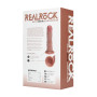 Fallo realistico con ventosa dildo vibrante real rock 6"