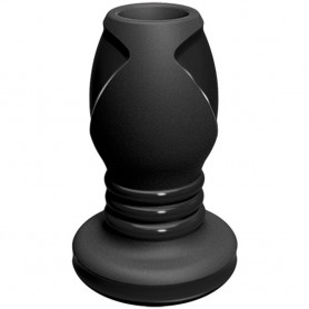 plug platinum the stretch medium black - premium silicone