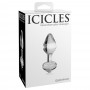 phallus glass plug icicles no.44