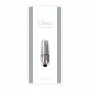 Mini Vaginal Vibrator for Clitoris Bullet classic Silver