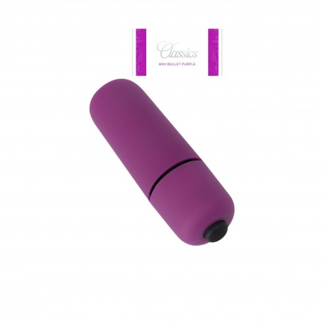 Mini Vaginal Vibrator for Clitoris Bullet classic Purple