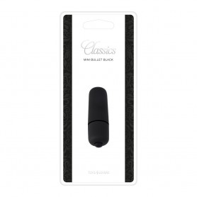 Mini Vaginal Vibrator for Clitoris Bullet classic Black